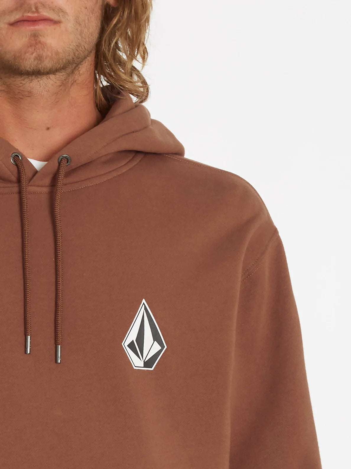 Felpa Volcom Iconic Stone Po Mocha