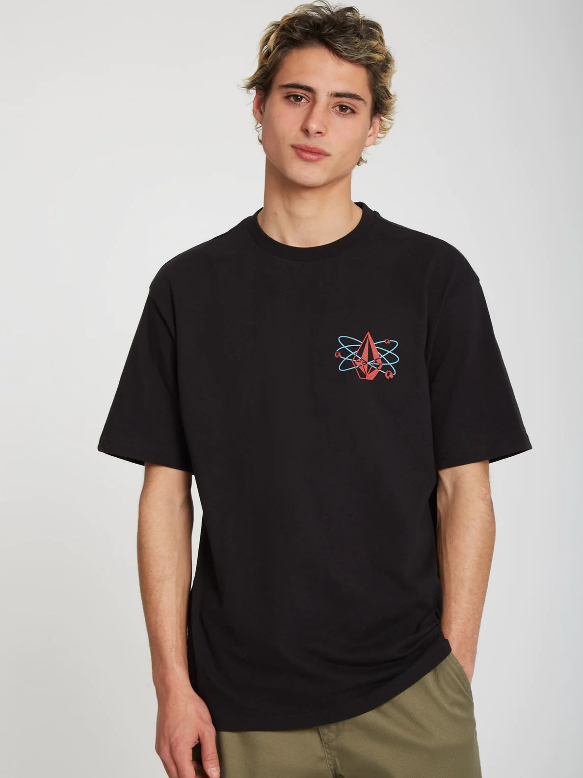 Maglietta Volcom Parallel Tee nera