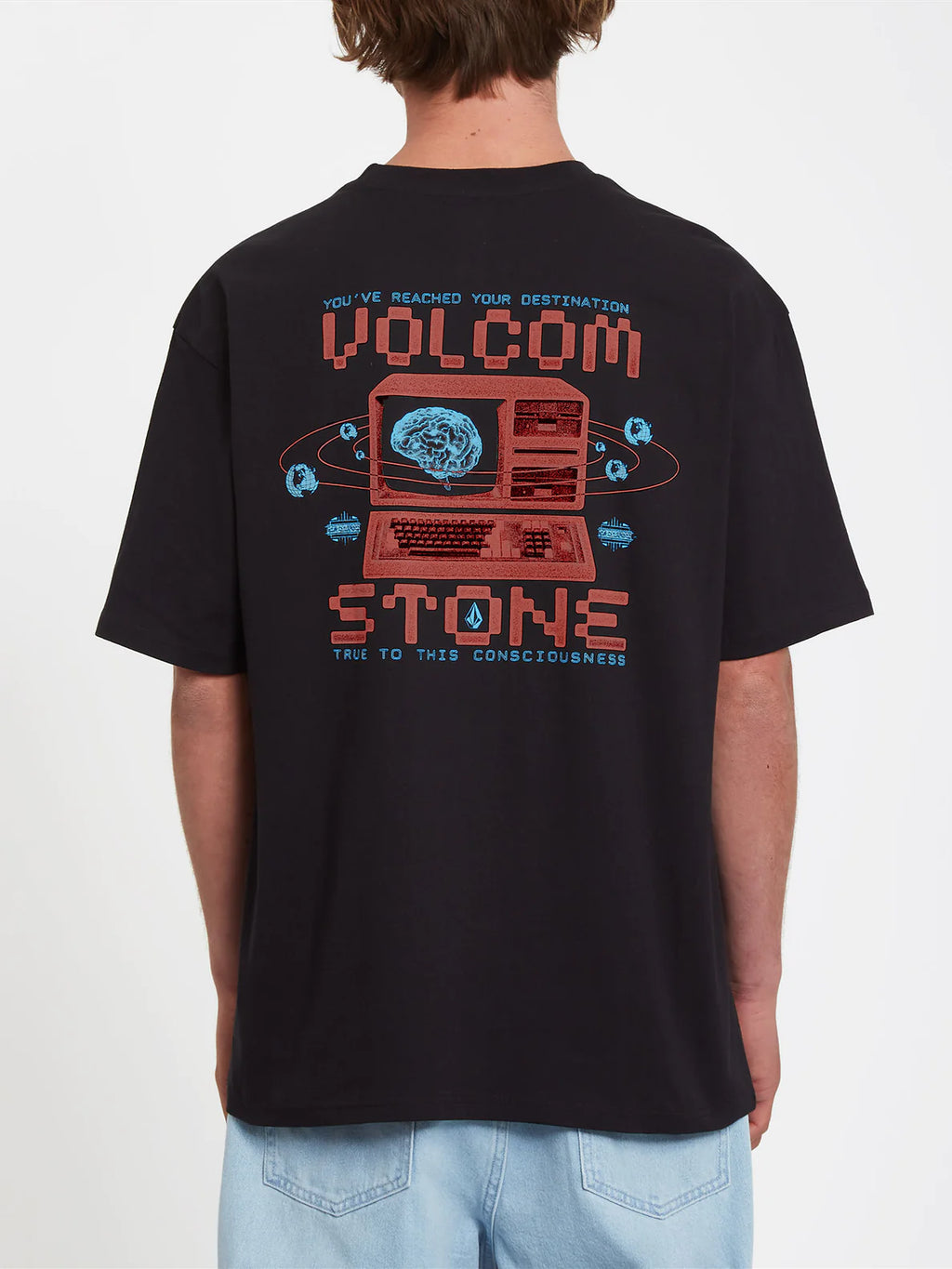Maglietta Volcom Parallel Tee nera