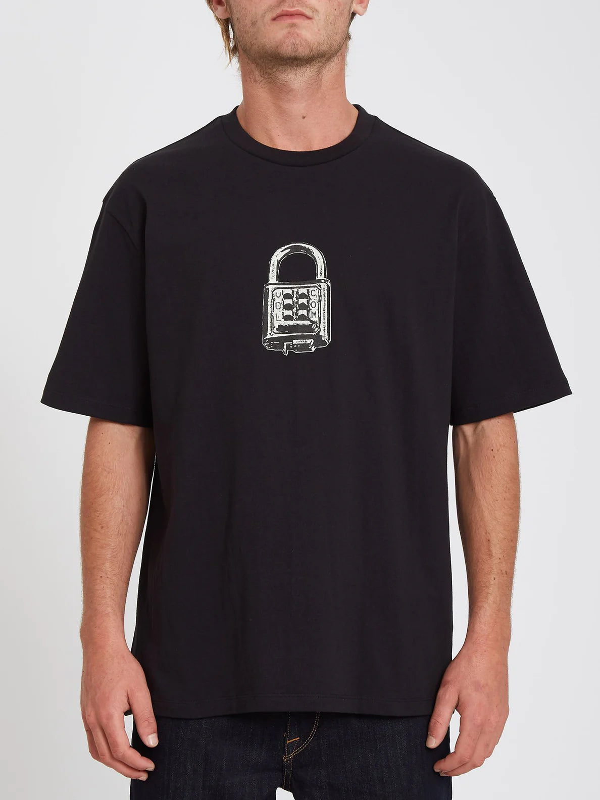 T-shirt Volcom Codetracker Noir