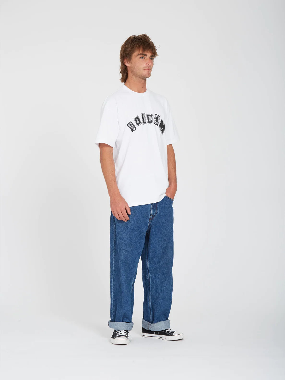 Maglietta Volcom Hi School bianca