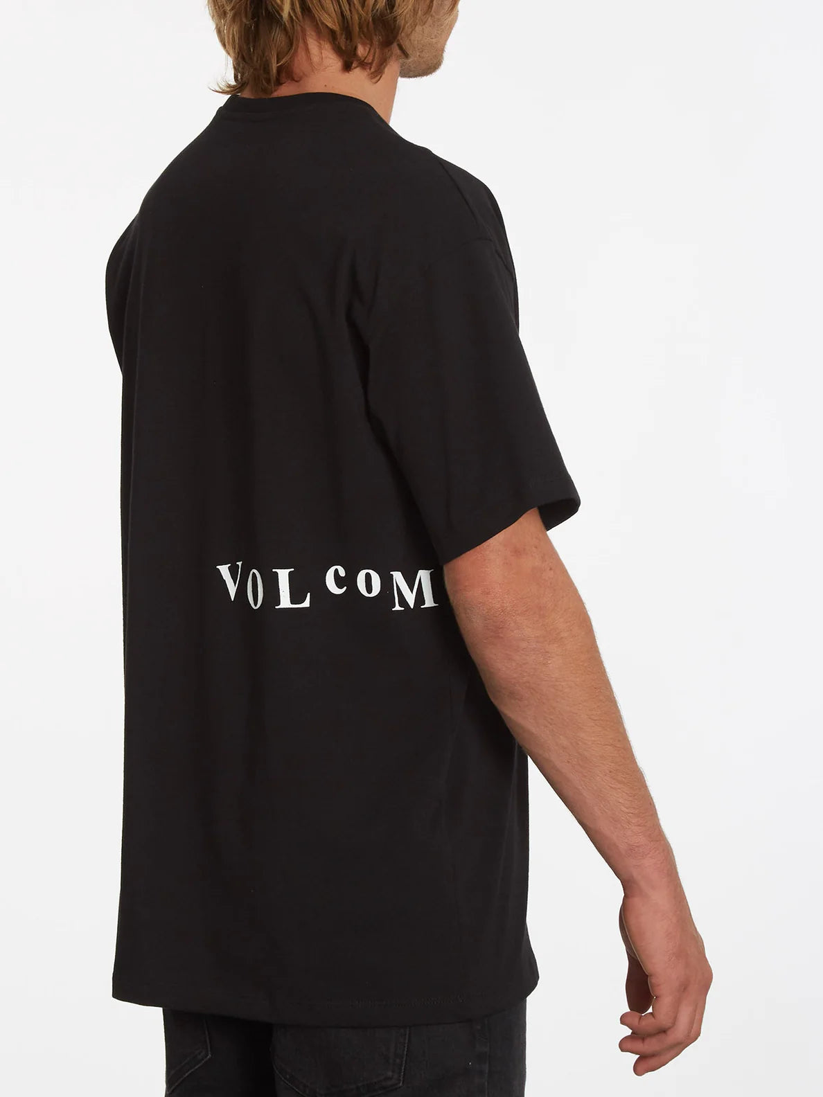 Volcom Scratched Stone Schwarzes T-Shirt | Meistverkaufte Produkte | Neue Produkte | Neueste Produkte | surfdevils.com