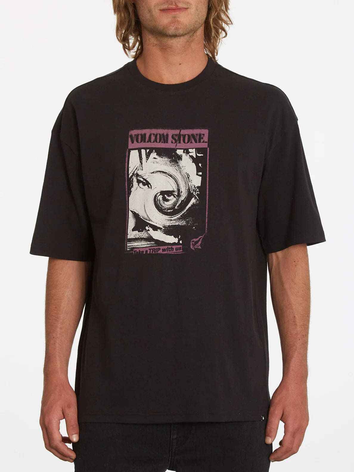 Volcom Psych Trip Tee Black