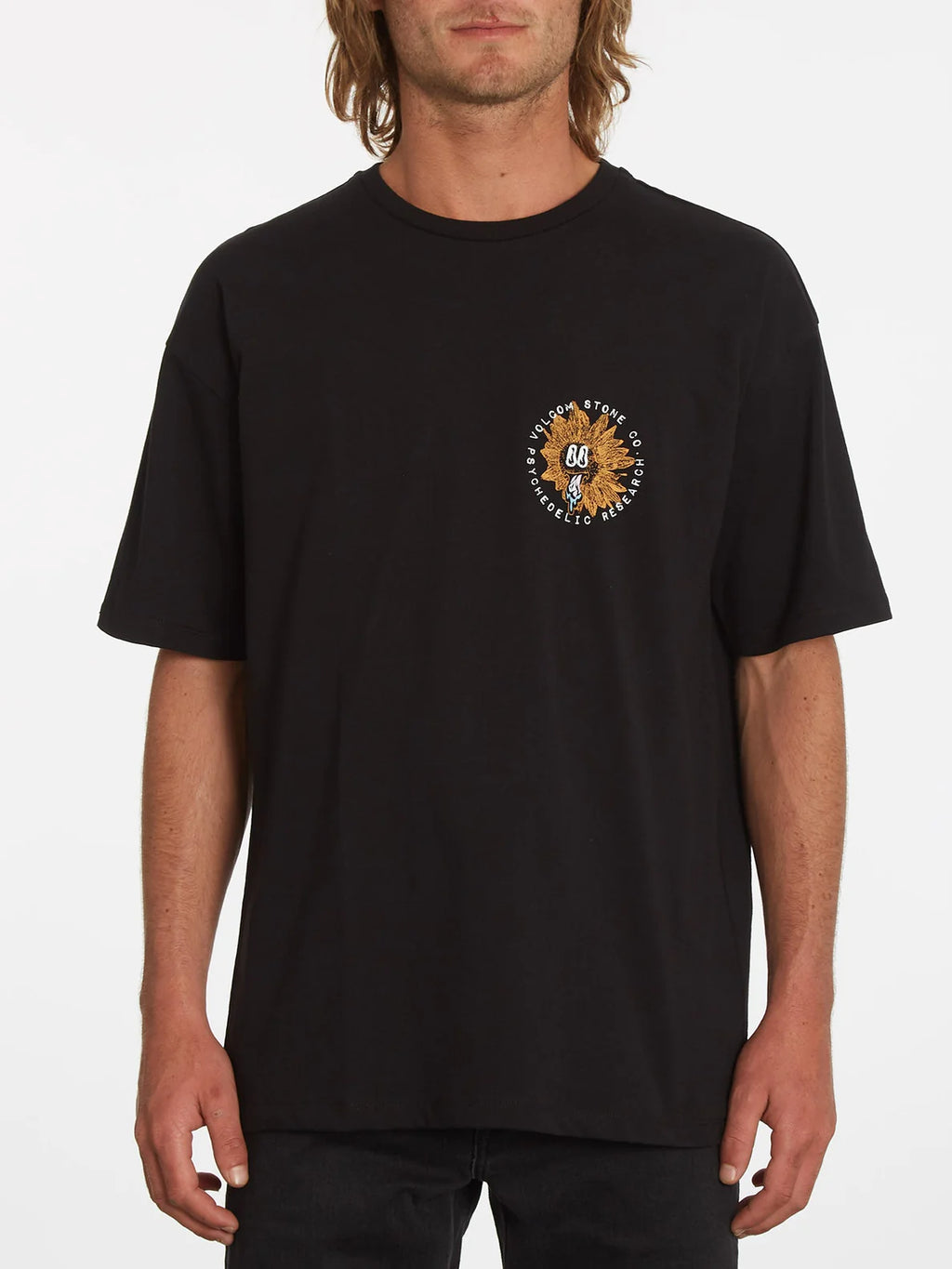 T-shirt Volcom Acid Sun Tee Noir