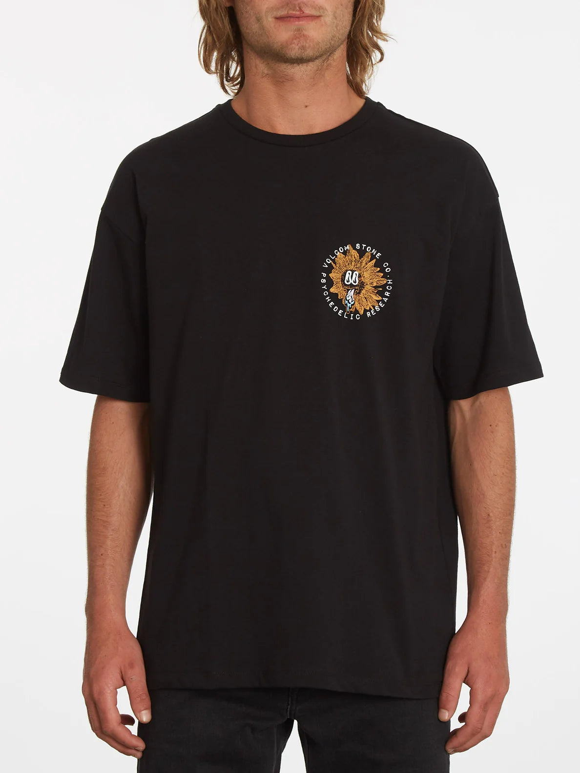 T-shirt Volcom Acid Sun Tee Noir