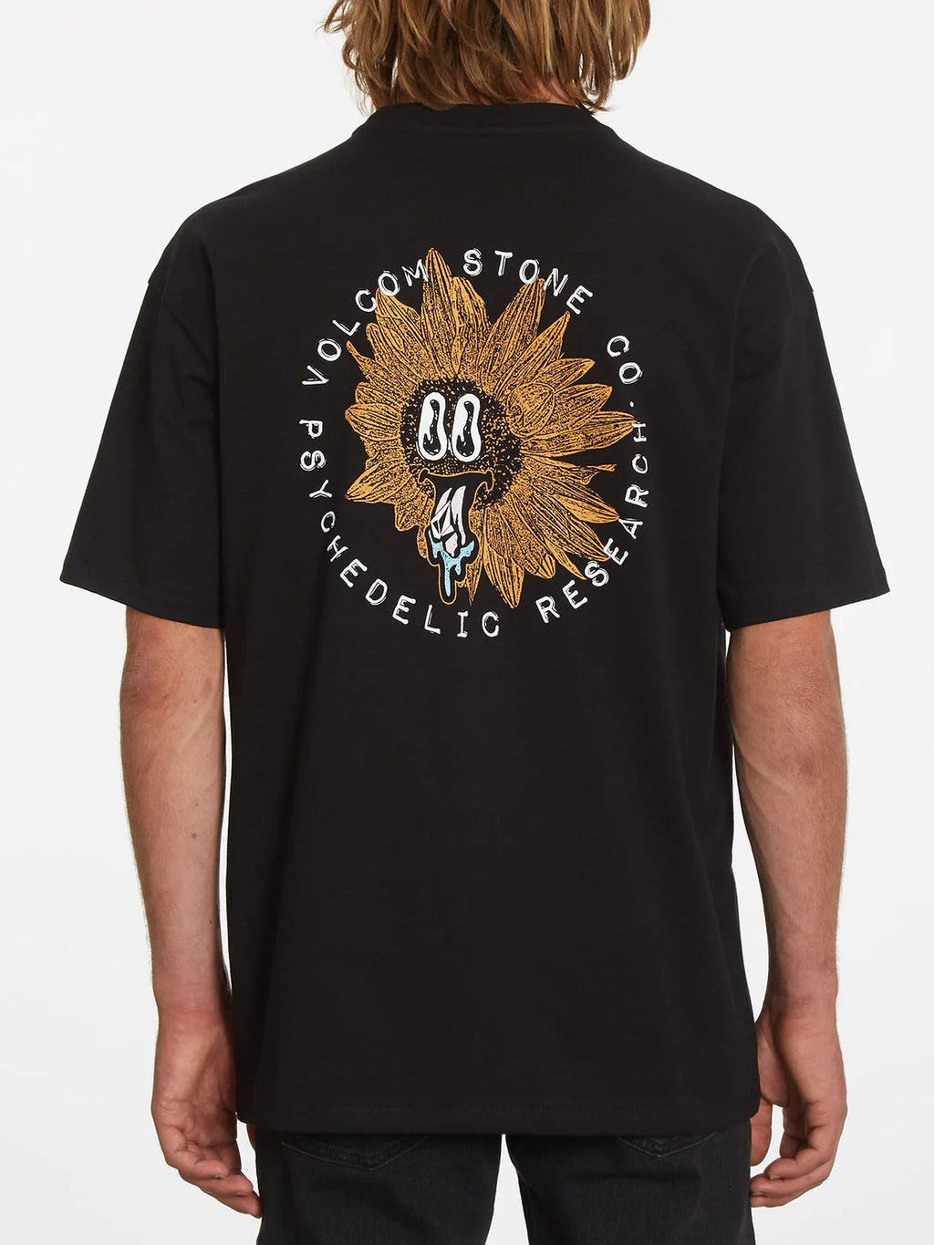 T-shirt Volcom Acid Sun Tee Noir