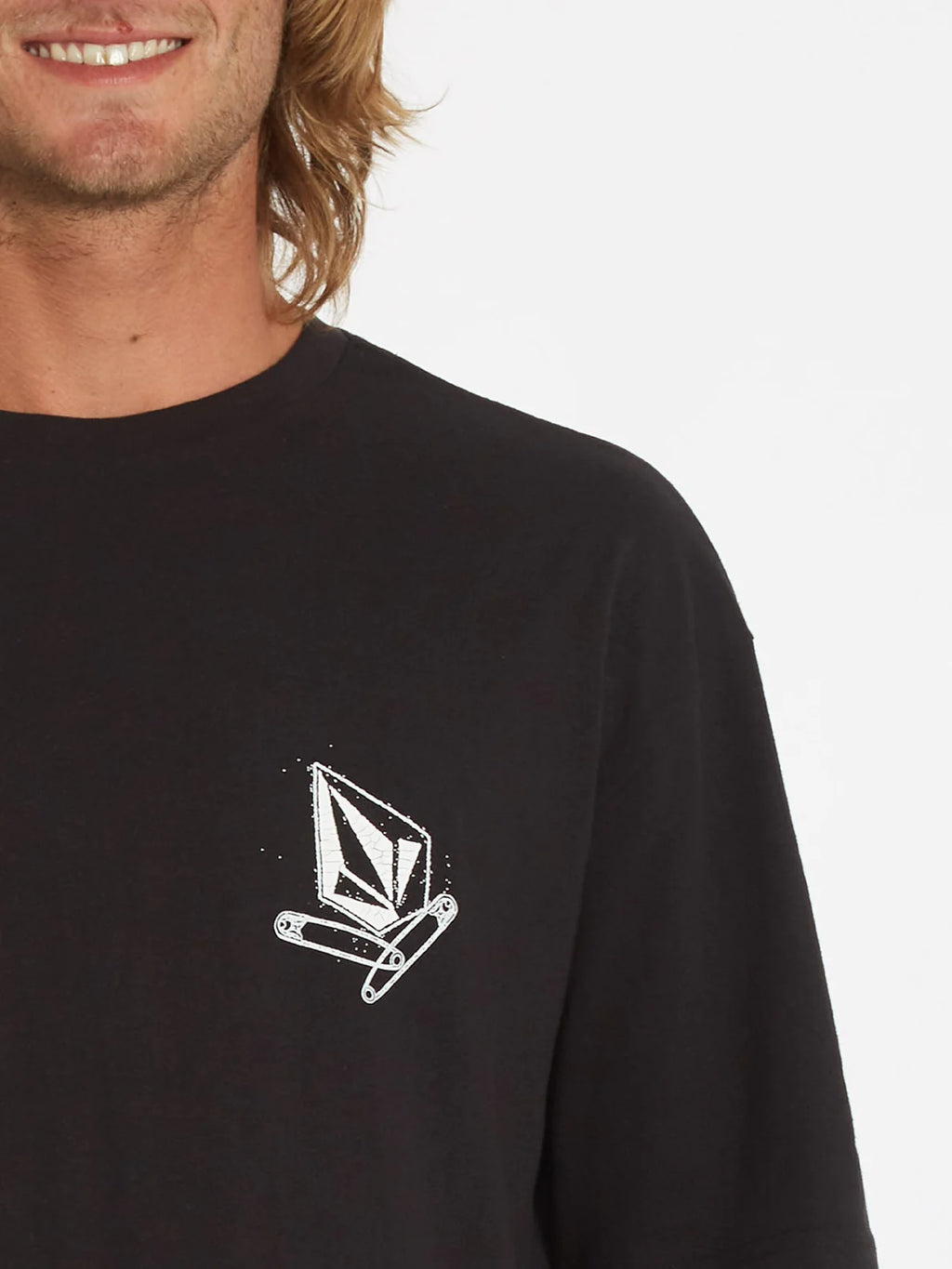 Camiseta Volcom Safetytee Black