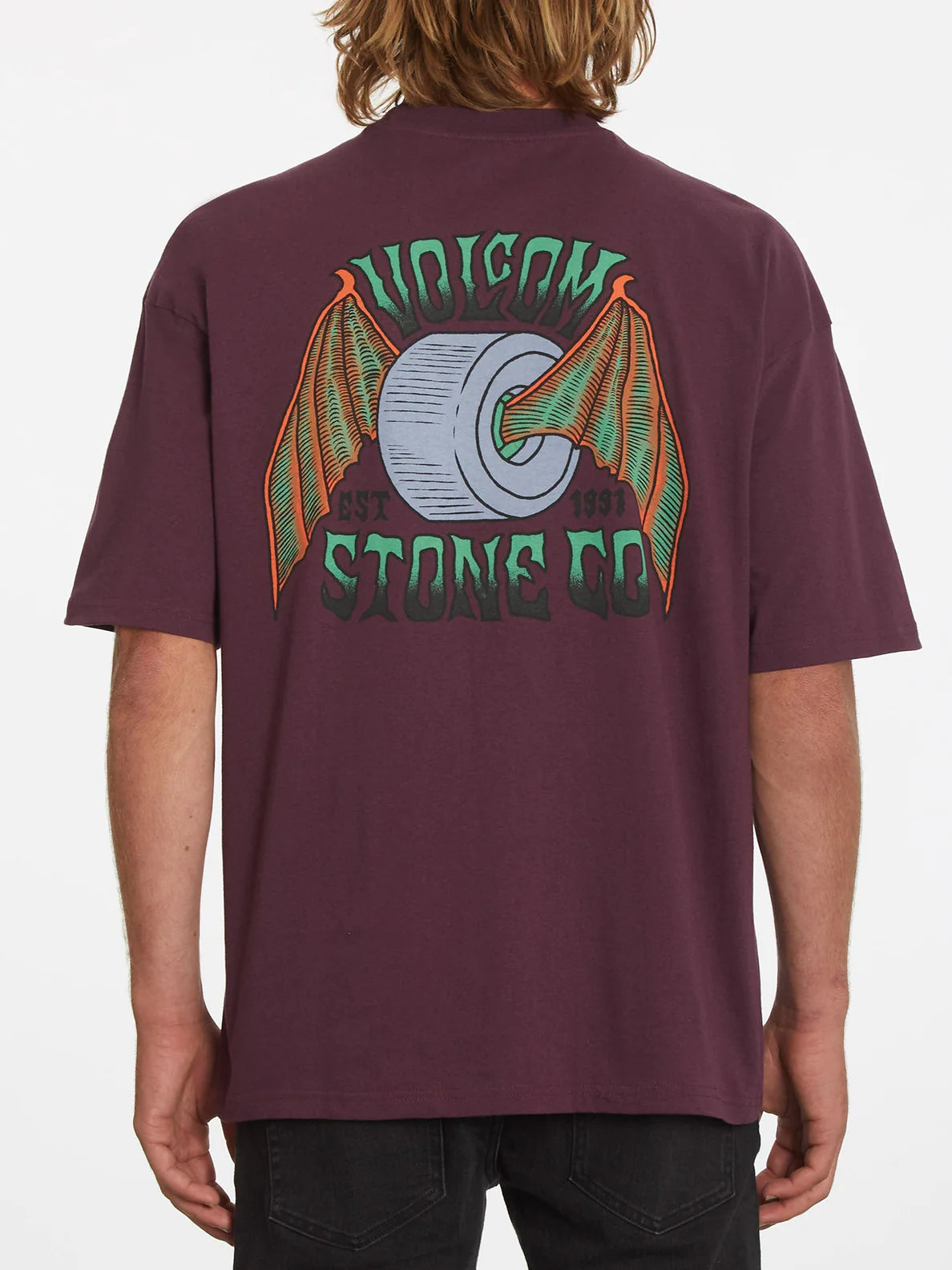 Camiseta Volcom Hell Wheel Mulberry | Best selling products | Koongo | No Koongo | surfdevils.com