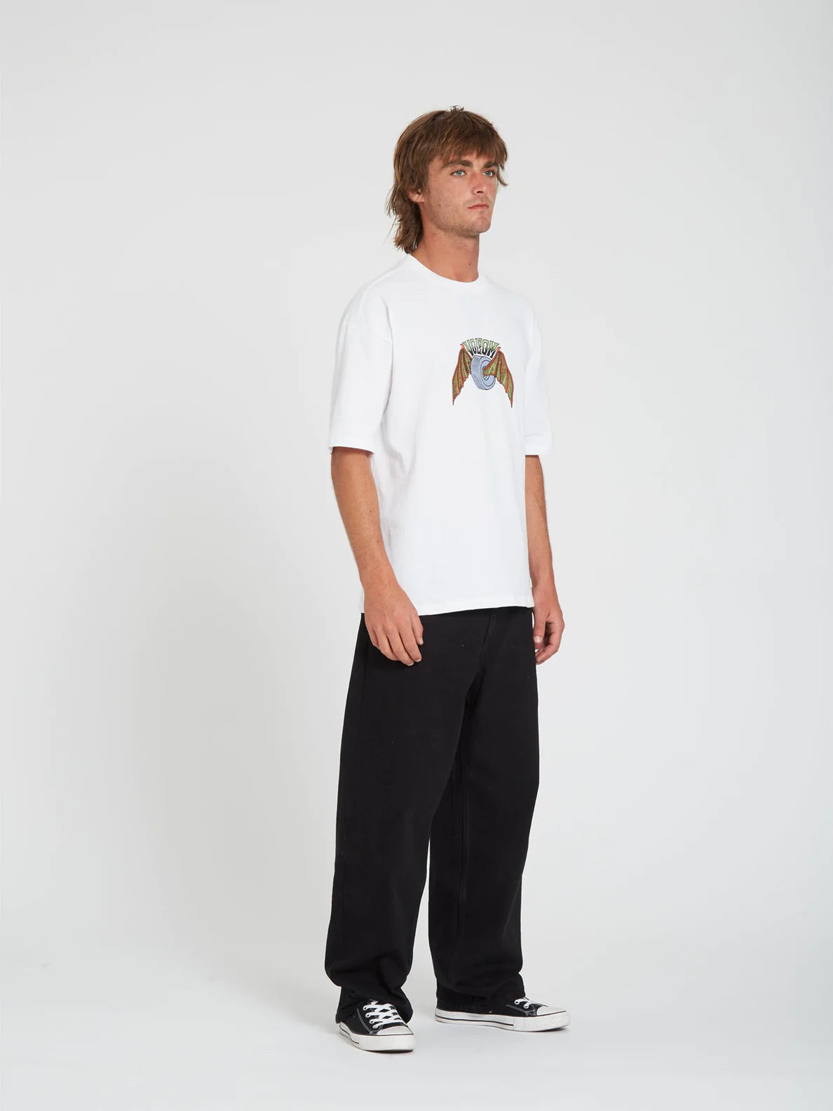 Volcom Hell Wheel White T-shirt