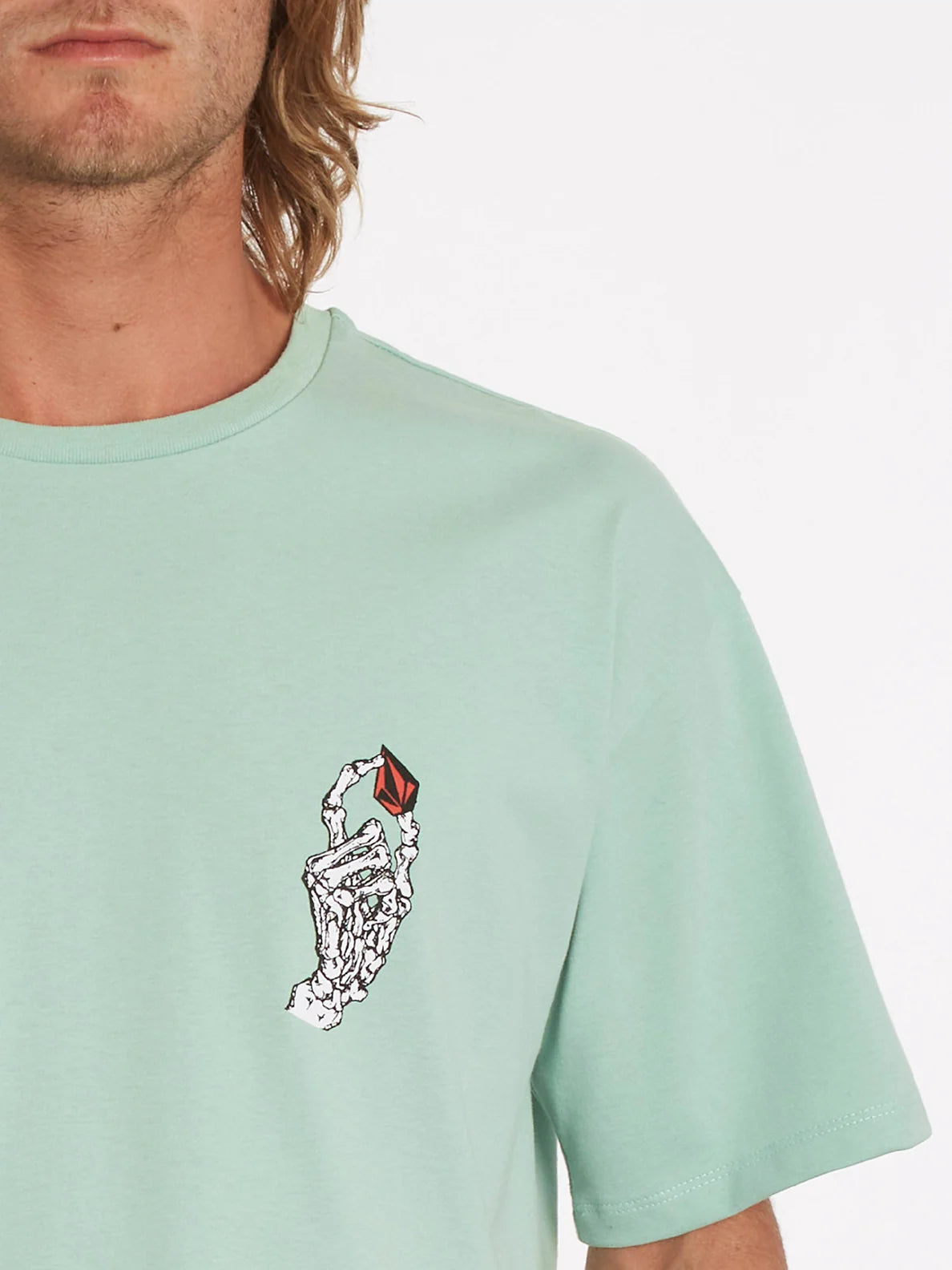 Volcom Stokstone Lichen Green T-shirt | Koongo | Novos produtos | Não Koongo | Produtos mais recentes | Produtos mais vendidos | Produtos mais vendidos | surfdevils.com