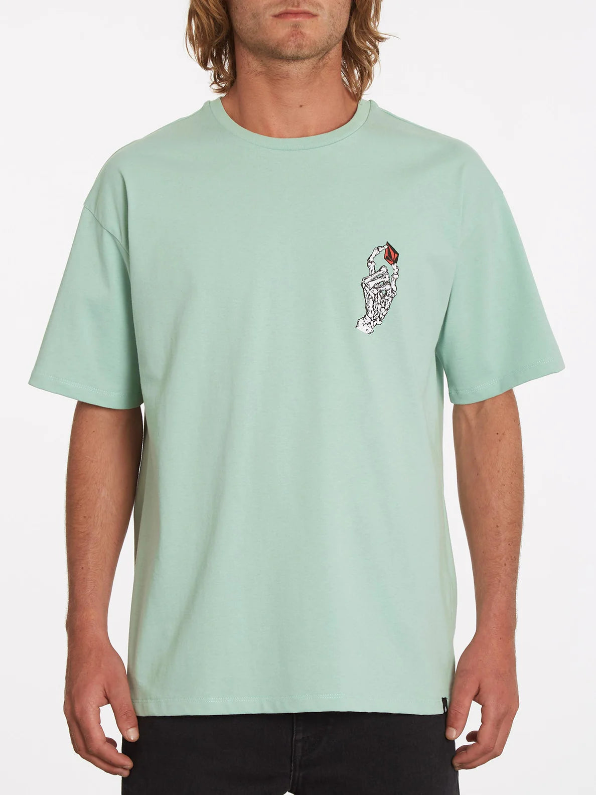 Volcom Stokstone Lichen Green T-shirt | Koongo | Novos produtos | Não Koongo | Produtos mais recentes | Produtos mais vendidos | Produtos mais vendidos | surfdevils.com