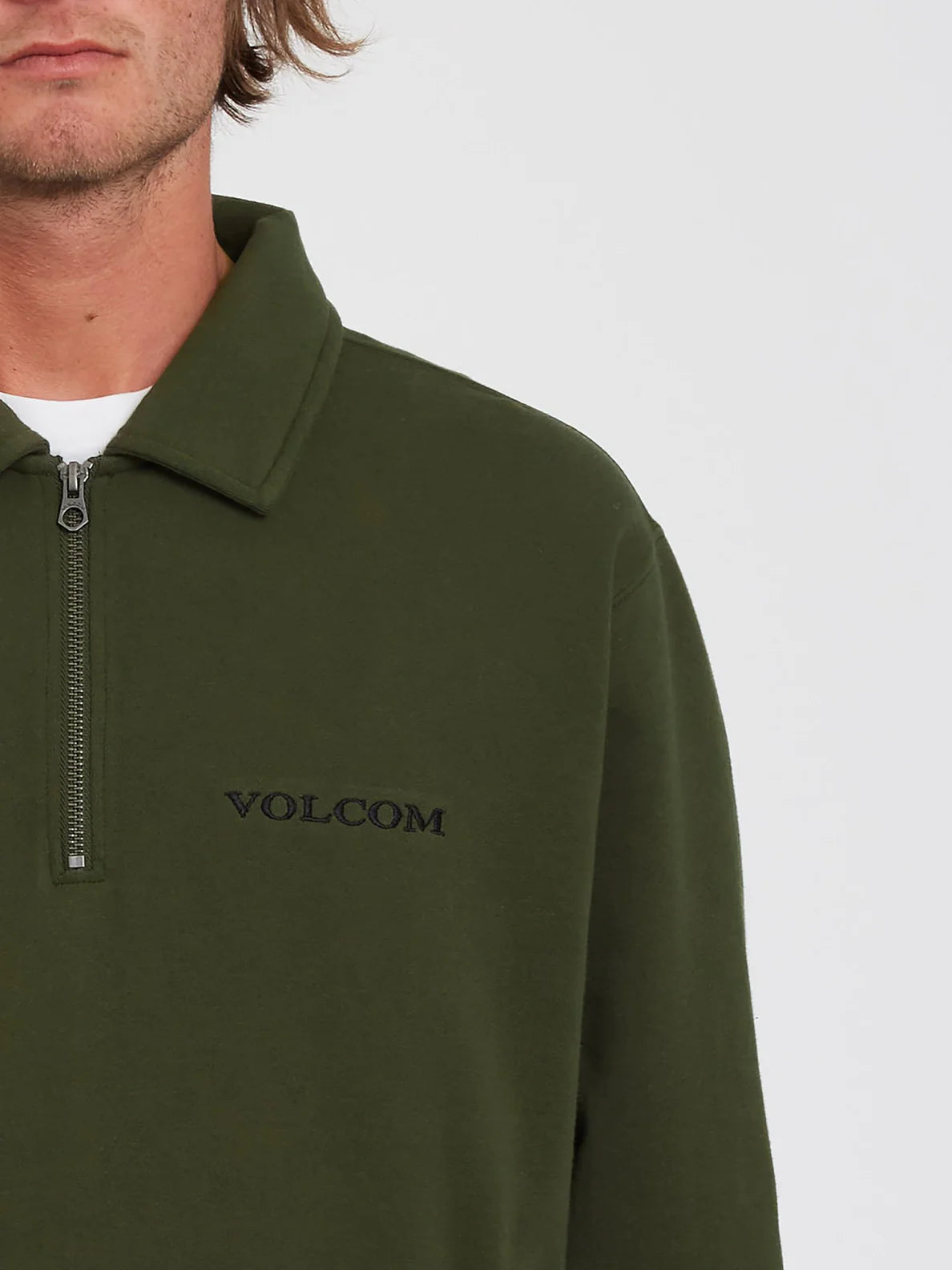 Felpa con borsone Volcom Serum Crew