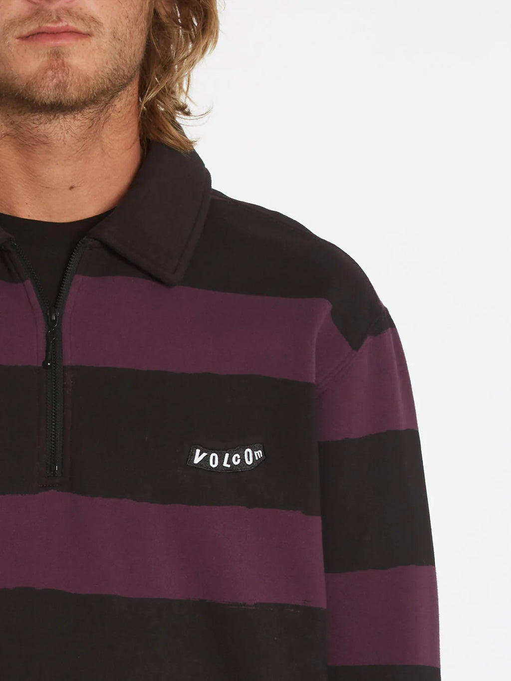 Volcom Nevermine Crew Mulberry Sweatshirt