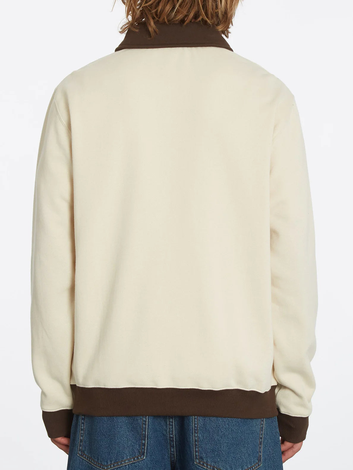 Volcom Nevermine Crew Sweatshirt Whitecap Gray