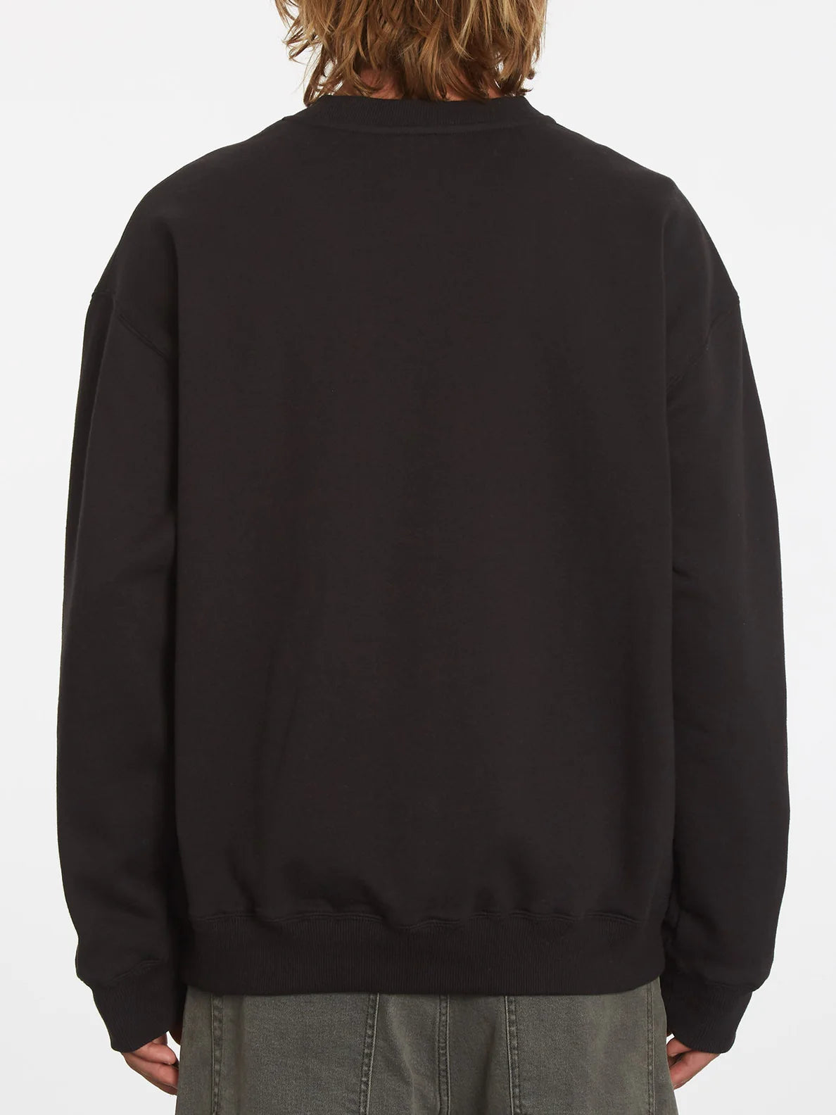 Sudadera Volcom Skate Vitals Crew Black