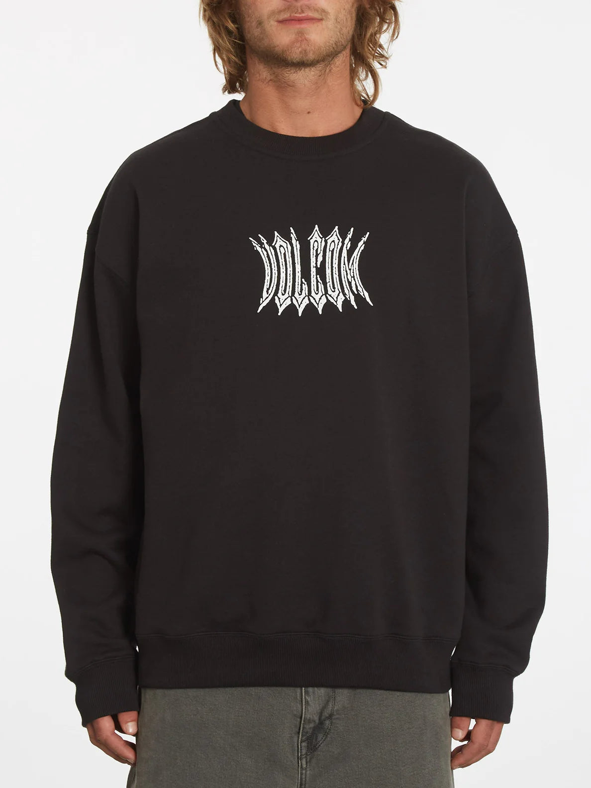 Sudadera Volcom Skate Vitals Crew Black | Best selling products | No Koongo | surfdevils.com