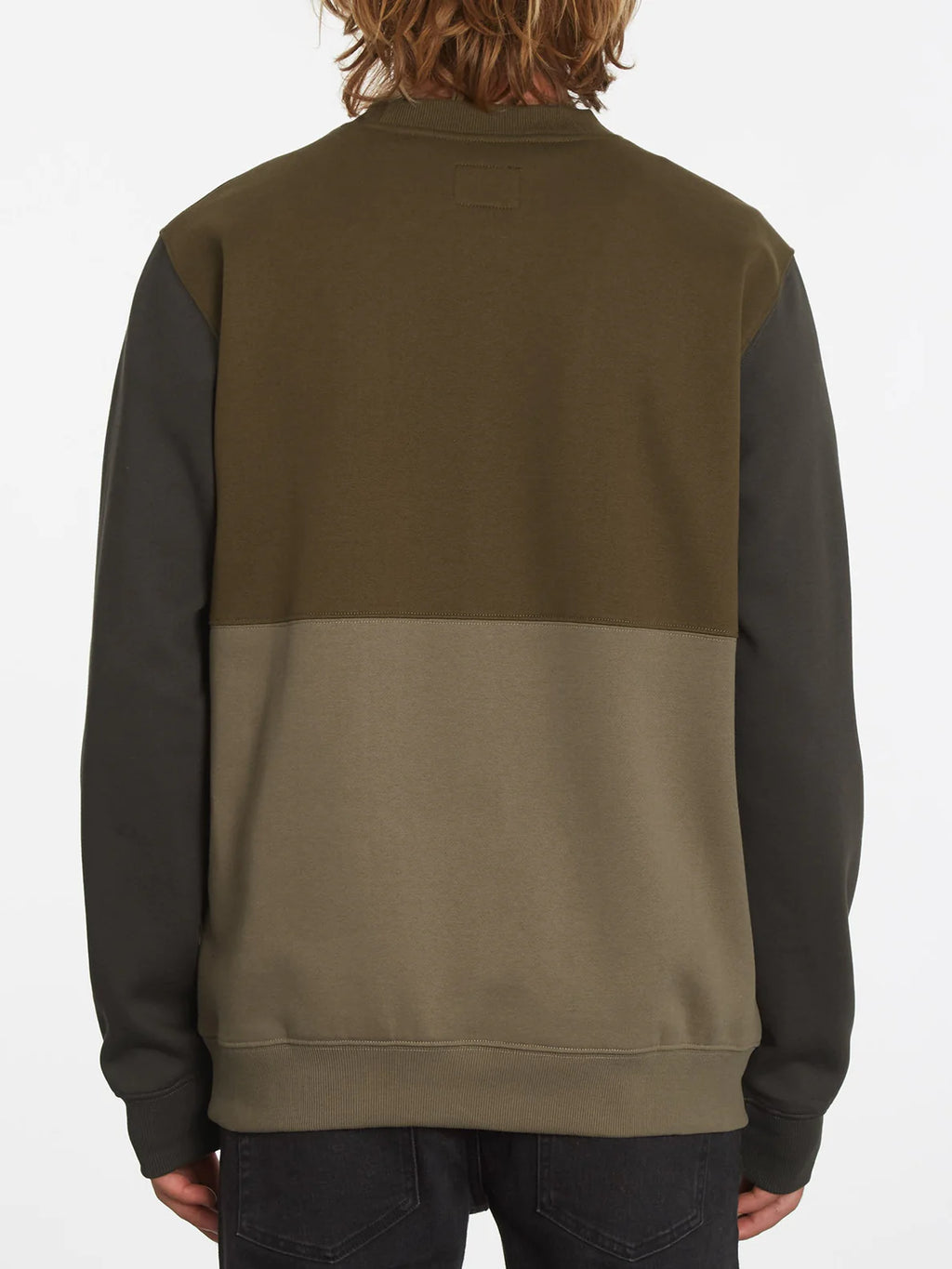 Sudadera Volcom Divided Crew Service Green