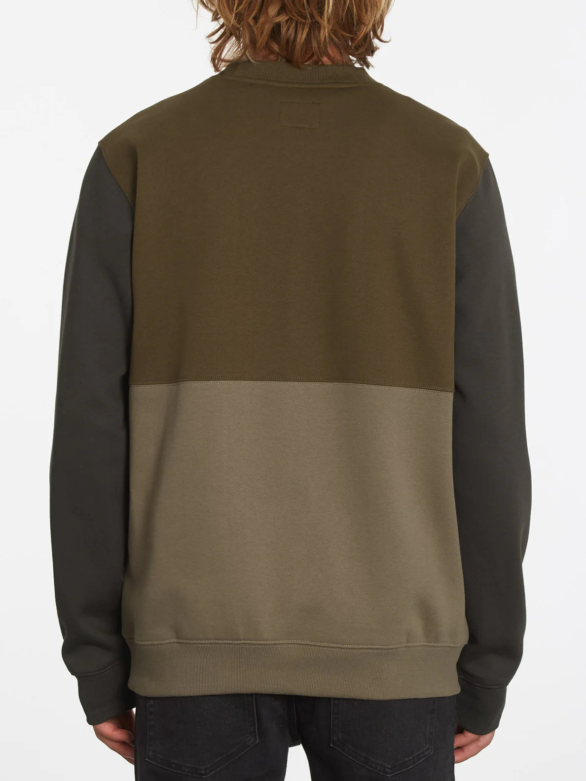 Sudadera Volcom Divided Crew Service Green