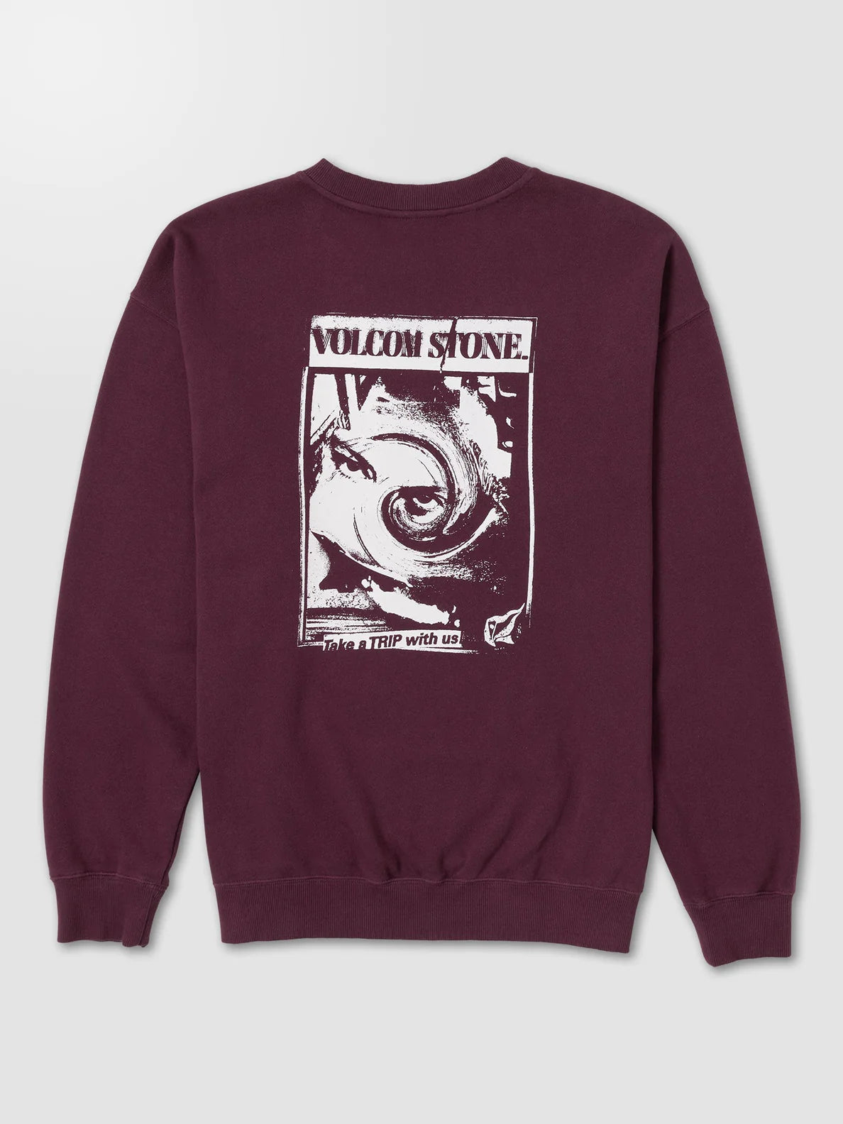 Felpa Volcom senza recesso Mulberry