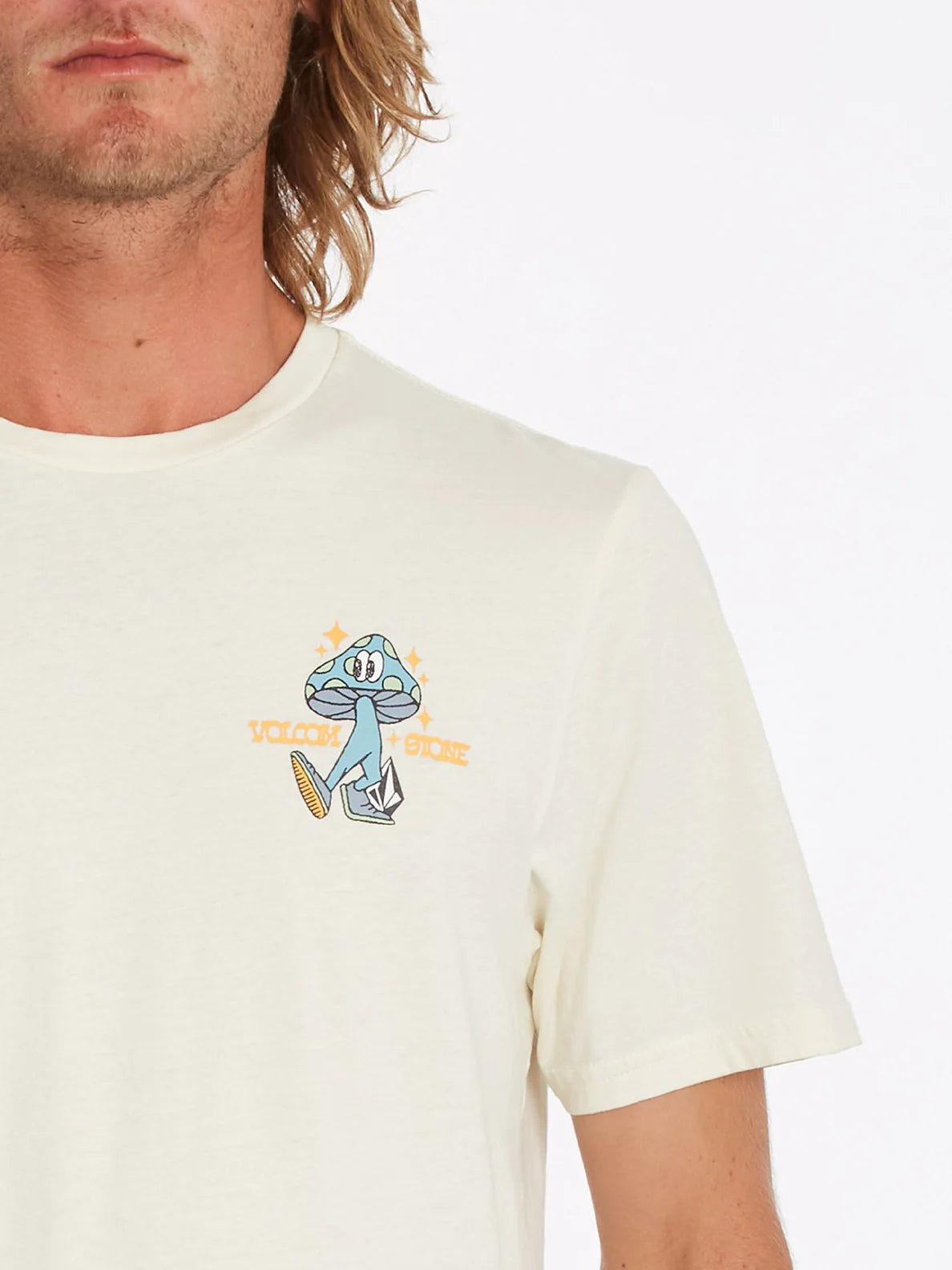 Camiseta Volcom Mr Liberty Off White | Best selling products | No Koongo | surfdevils.com