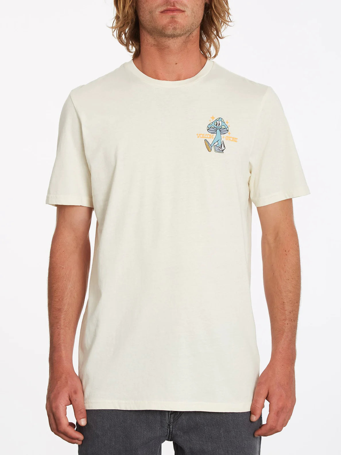Camiseta Volcom Mr Liberty Off White | Best selling products | No Koongo | surfdevils.com