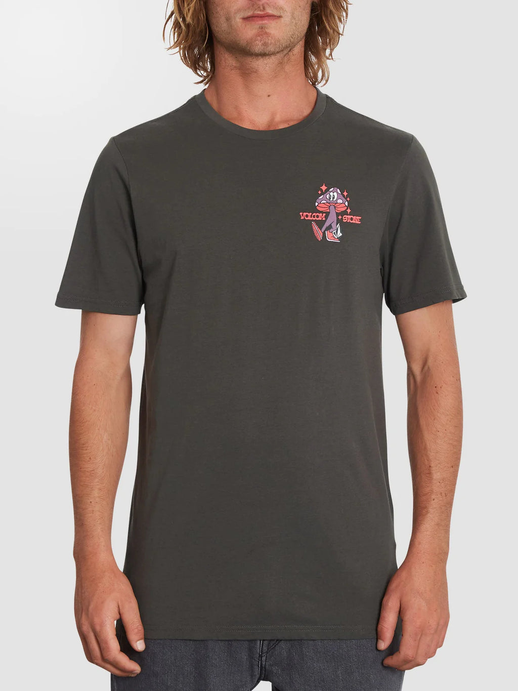 T-shirt blanc cassé Volcom Mr. Liberty
