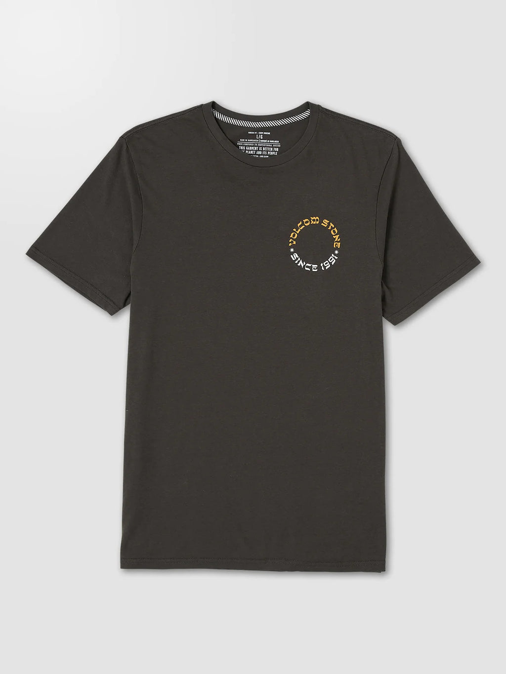 Camiseta Volcom Stone Portal Rinsed Black
