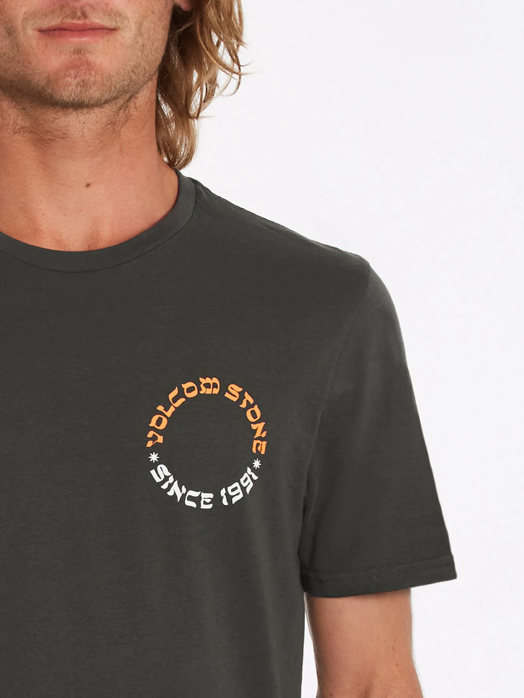 Camiseta Volcom Stone Portal Rinsed Black