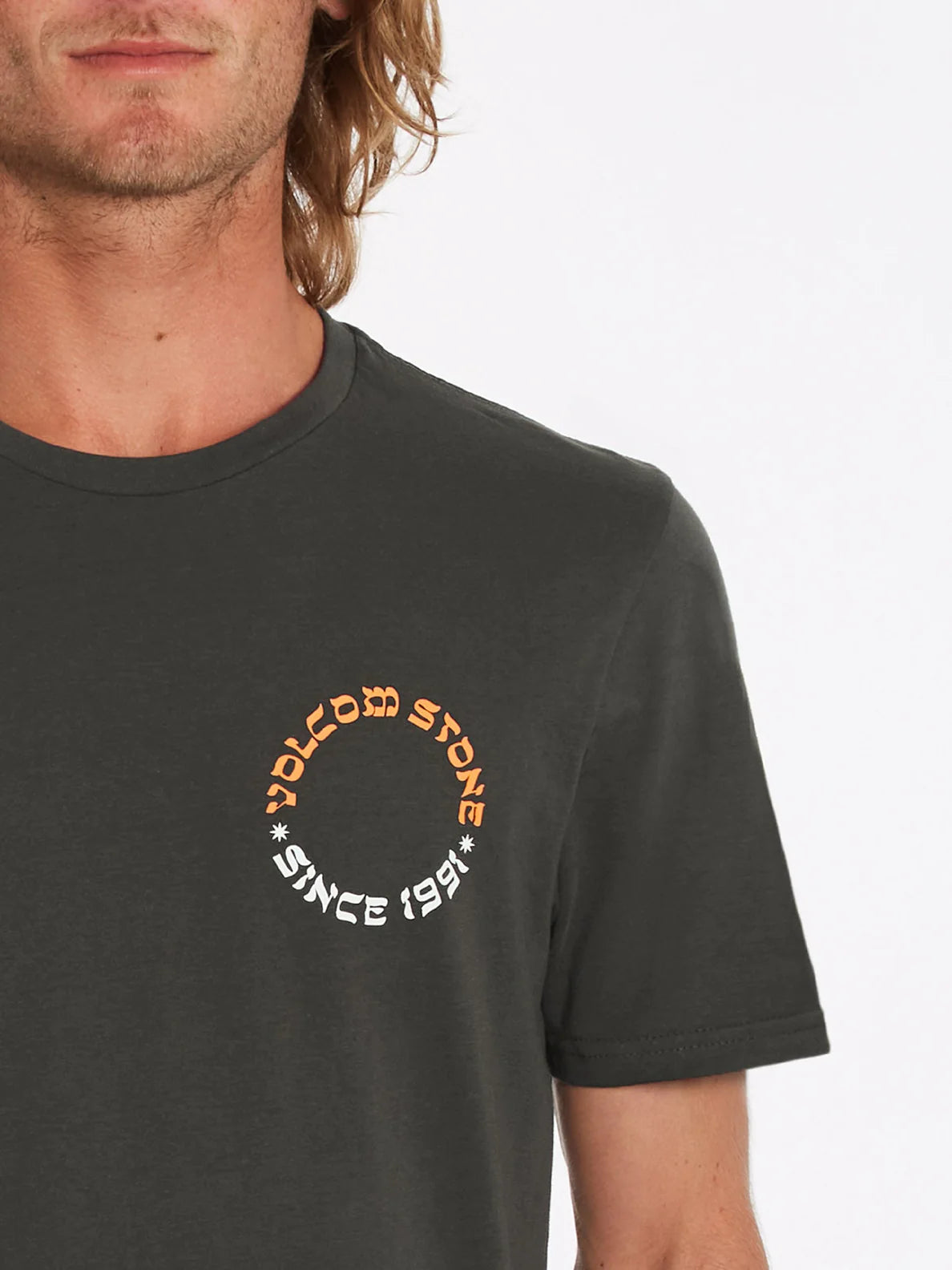 Volcom Stone Portal Rinsed Black T-shirt