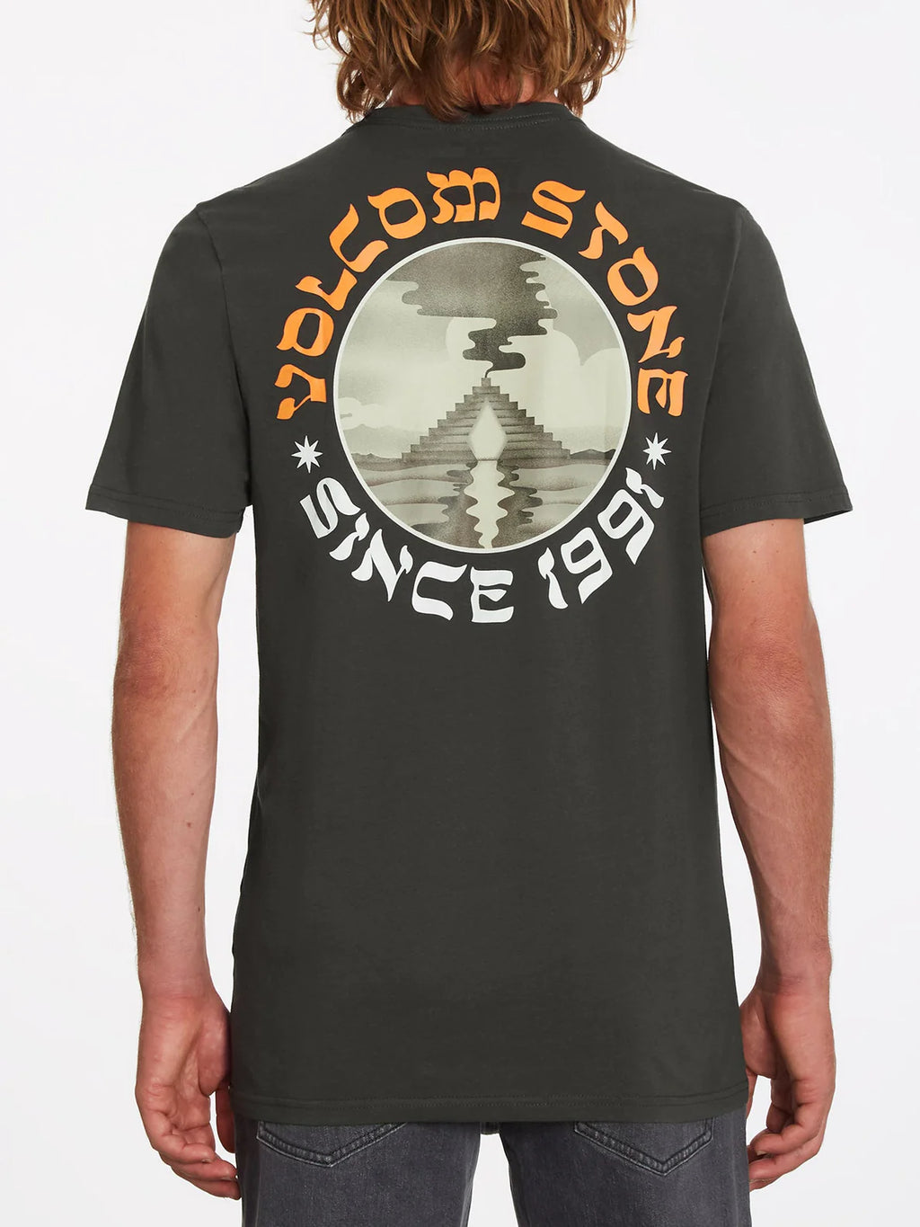 Camiseta Volcom Stone Portal Rinsed Black