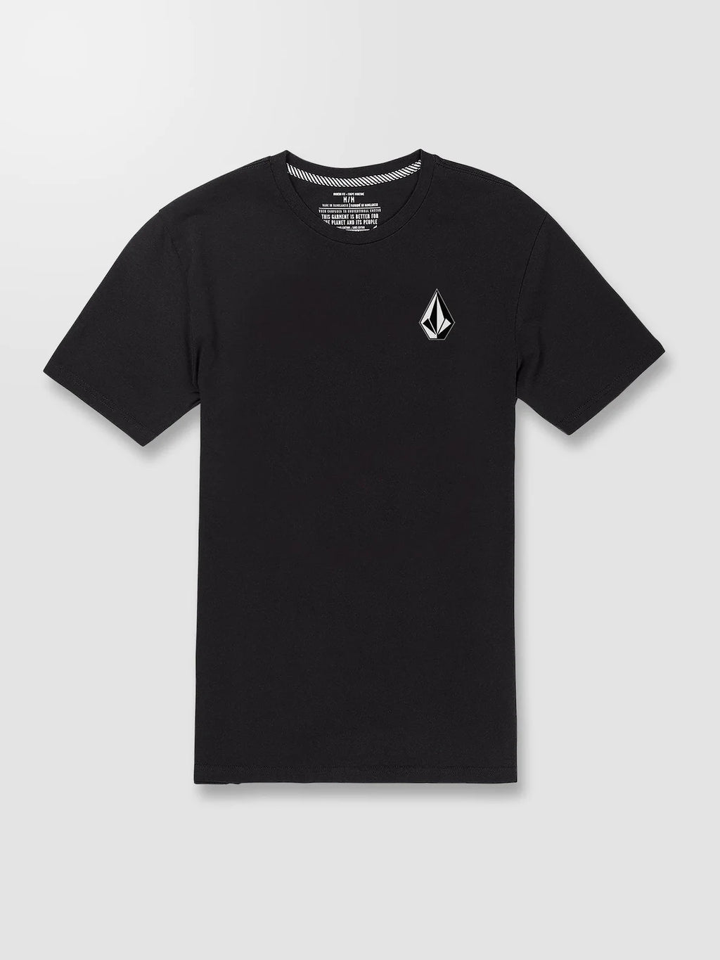 T-shirt combinata nera Volcom Iconic Stone ss
