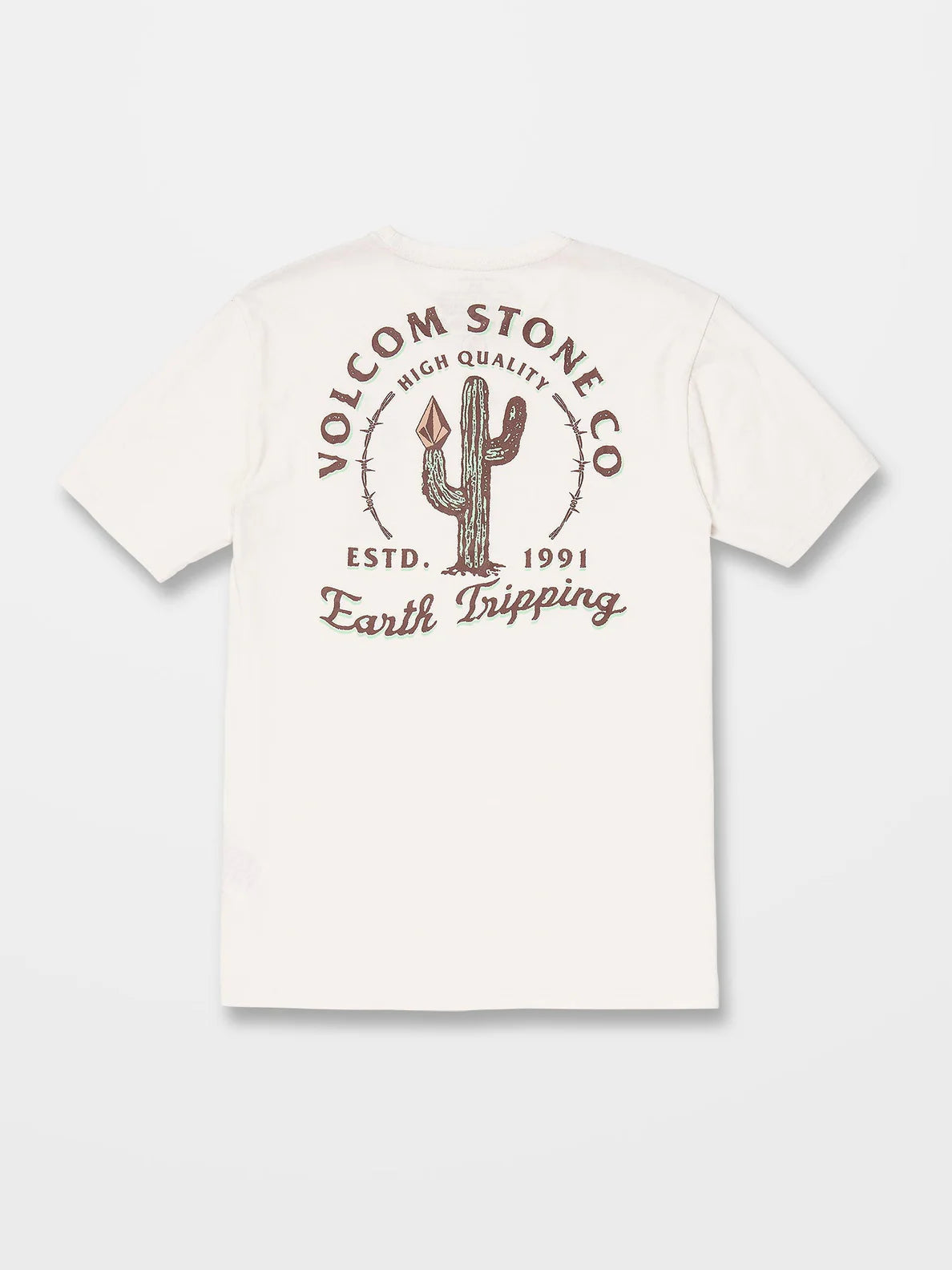 Camiseta Volcom Prickly ss Tee Off White | surfdevils.com