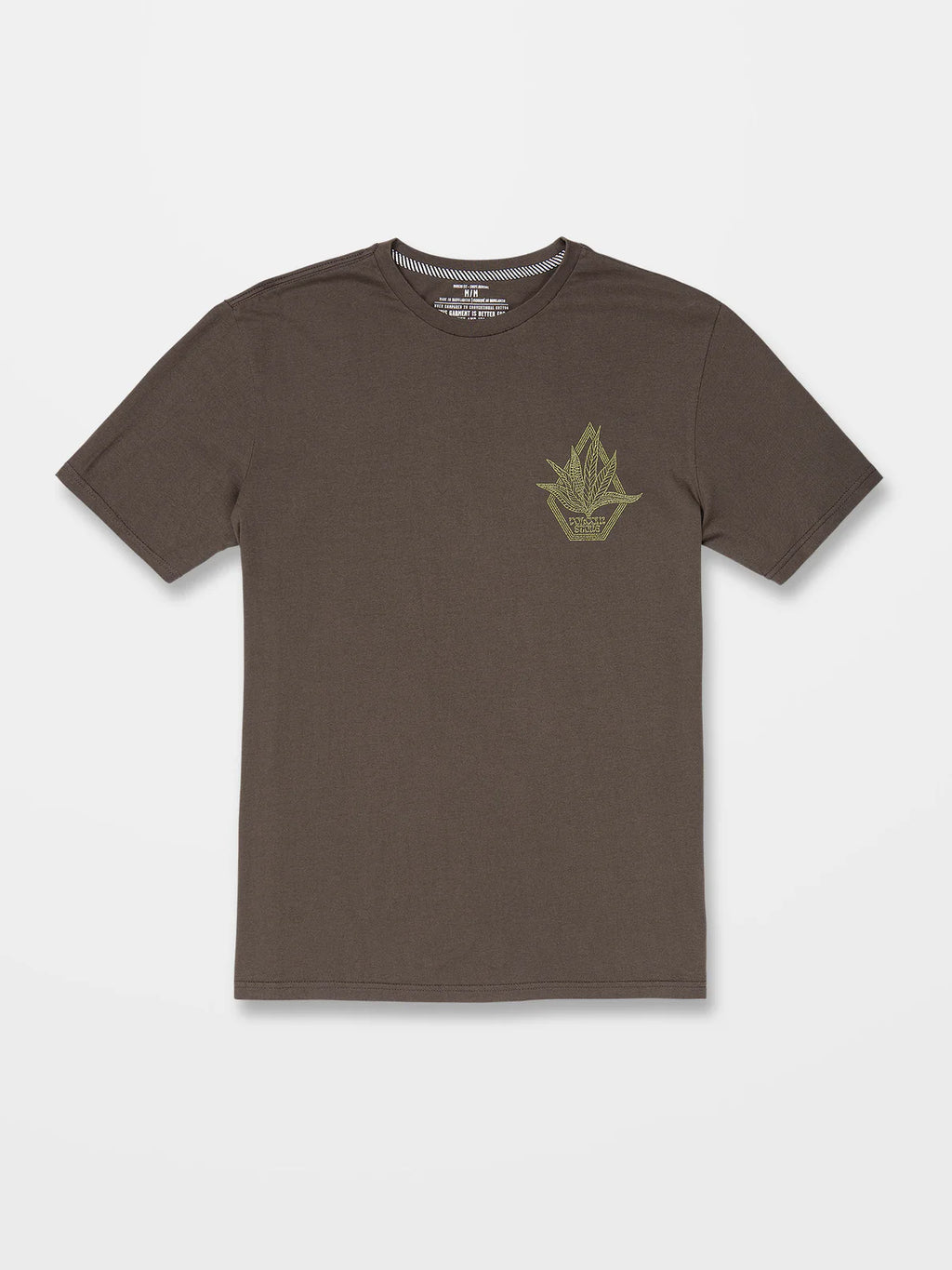 T-shirt Volcom Perennial risciacquata nera
