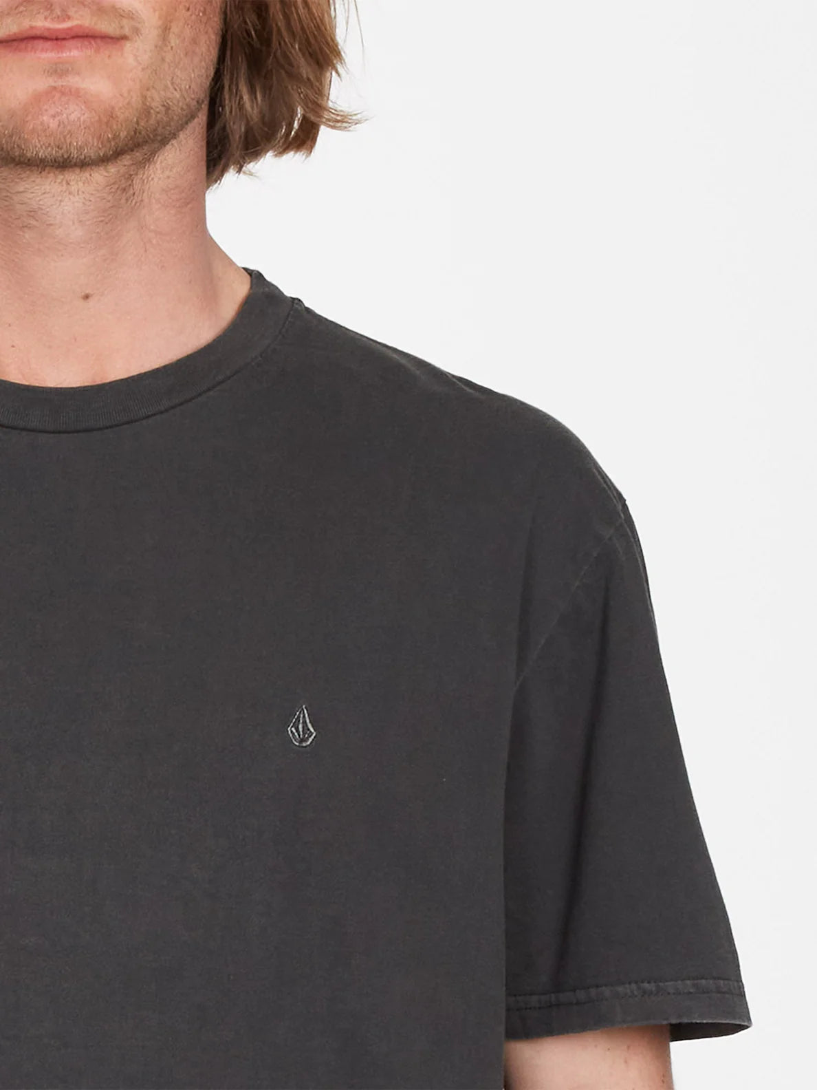 Camiseta Volcom Solid Stone Black