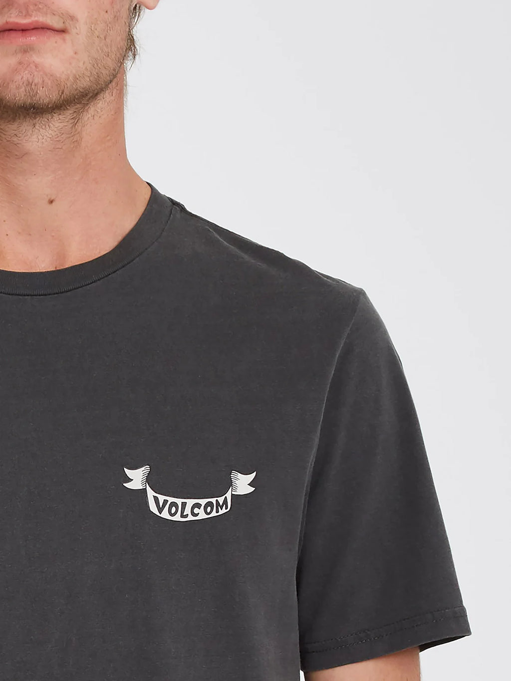 T-shirt blanc cassé Volcom Mr. Liberty