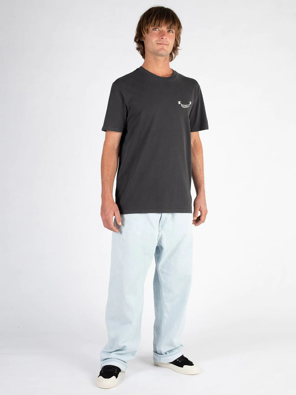 T-shirt blanc cassé Volcom Mr. Liberty