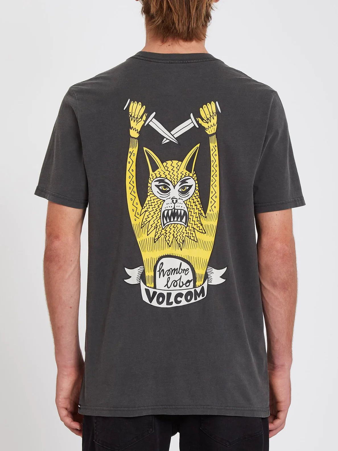 Camiseta Volcom Gasp High Tee Black | surfdevils.com