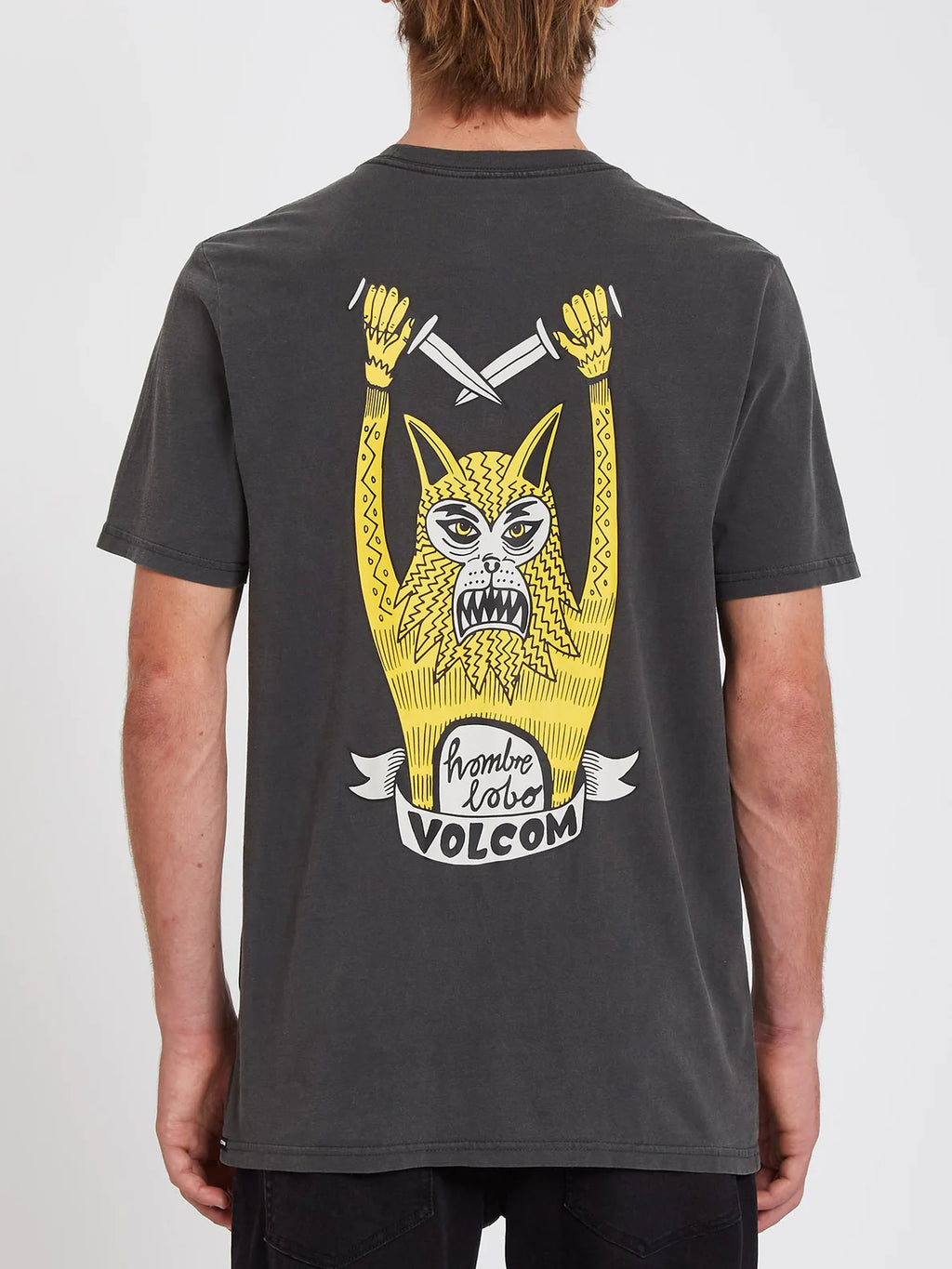T-shirt blanc cassé Volcom Mr. Liberty