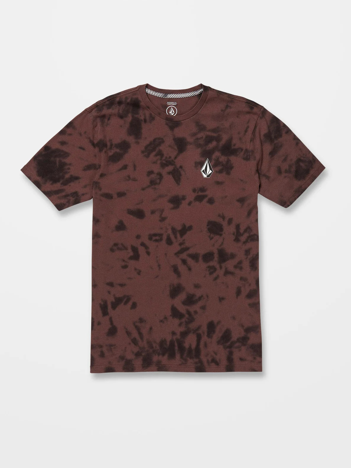 T-shirt Volcom Iconic Stone Dye in mogano
