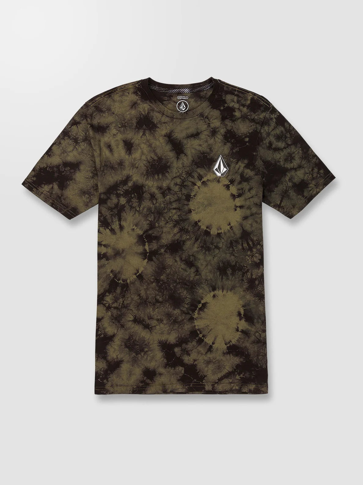 Camiseta Volcom Iconic Stone Dye Military | Best selling products | No Koongo | surfdevils.com