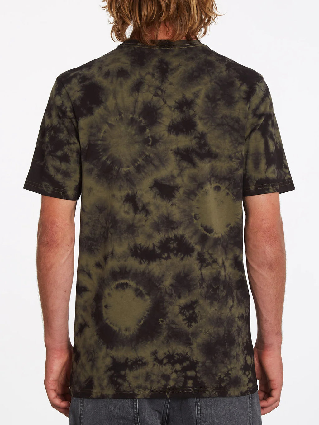 Camiseta Volcom Iconic Stone Dye Military
