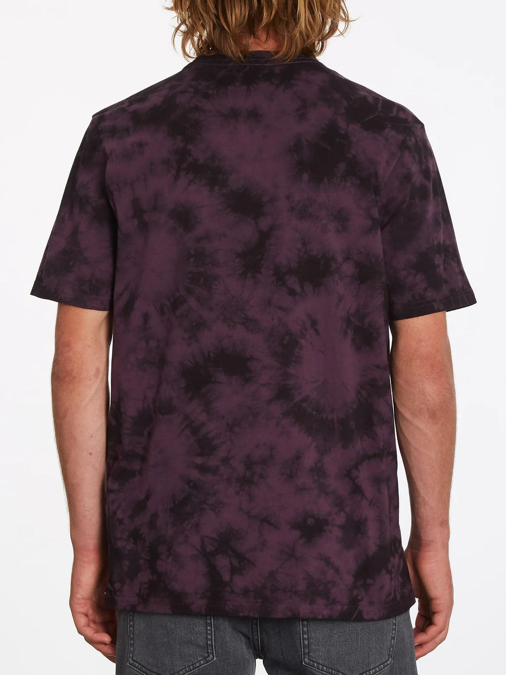 Camiseta Volcom Iconic Stone Dye Mulberry