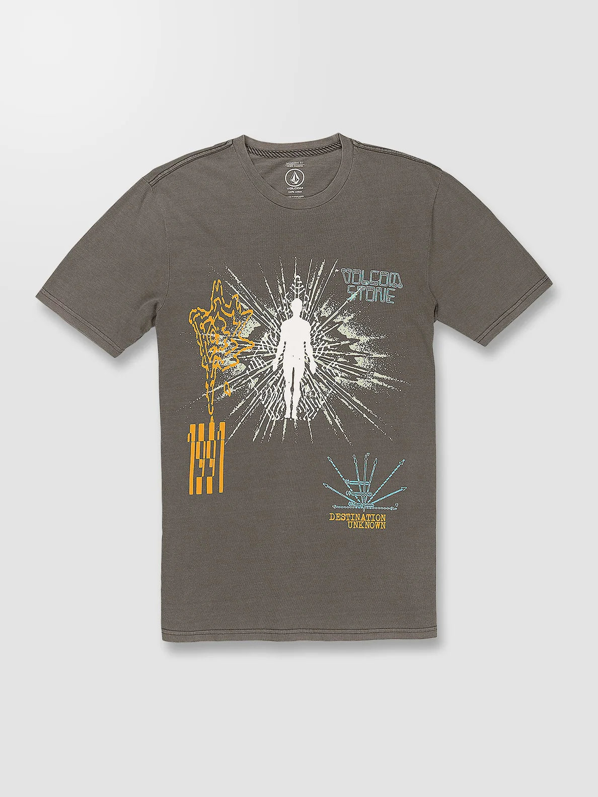 Camiseta Volcom Conciouscollider ss Storm Cloud | surfdevils.com