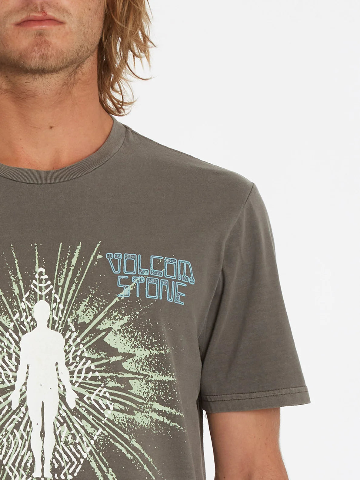 Camiseta Volcom Conciouscollider ss Storm Cloud | surfdevils.com