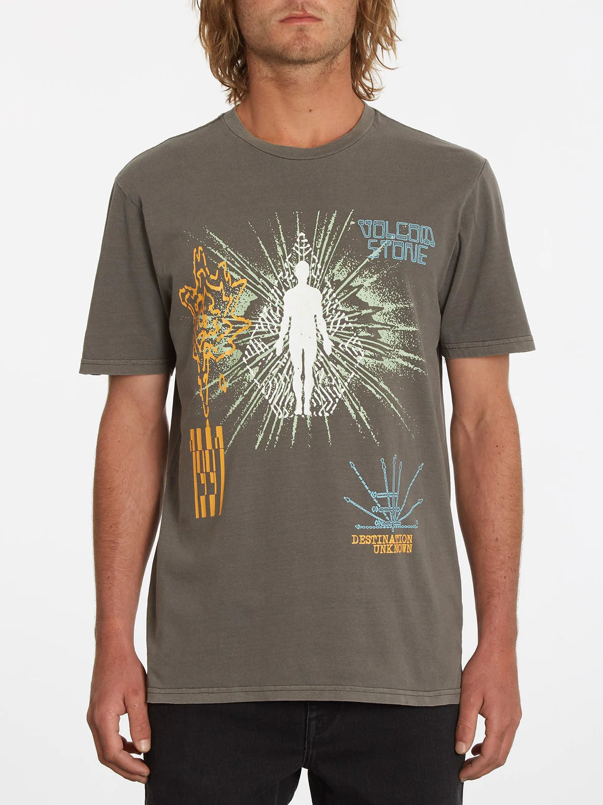 Camiseta Volcom Conciouscollider ss Storm Cloud | surfdevils.com