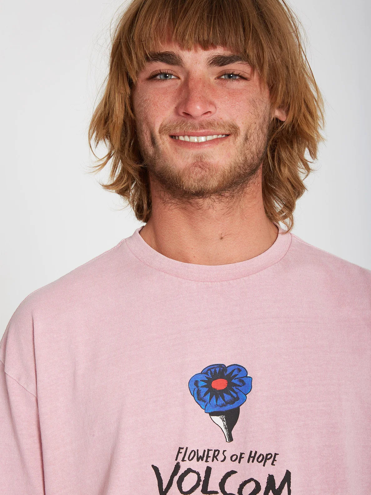 Camiseta Volcom Fa Bob Mollena Paradise Pink