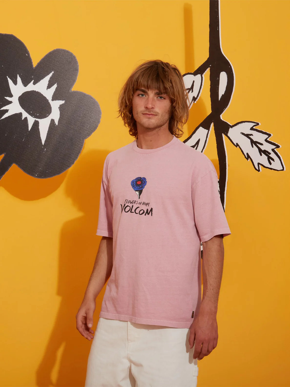 Maglietta Volcom Fa Bob Mollena Paradise Pink