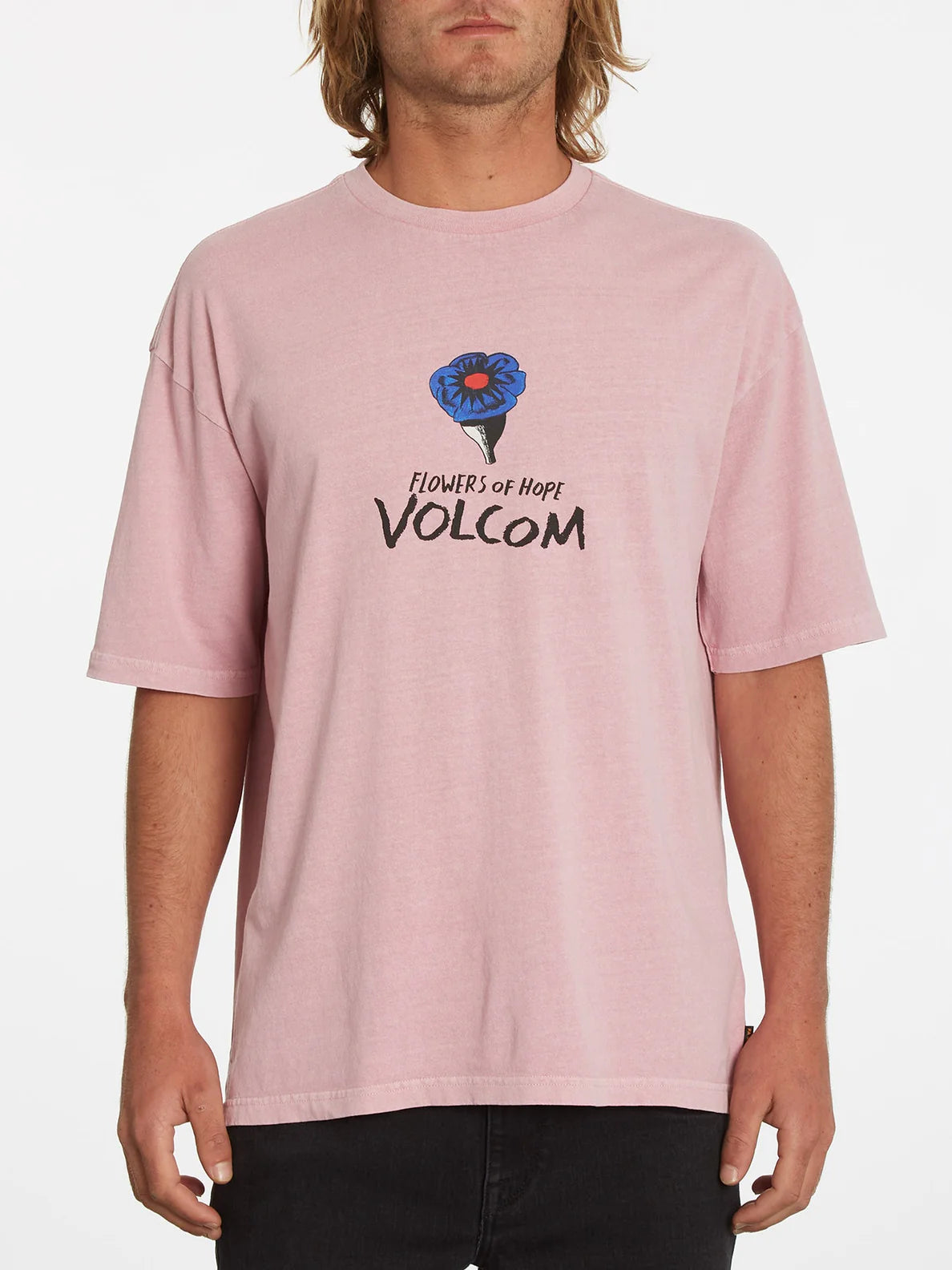 Maglietta Volcom Fa Bob Mollena Paradise Pink