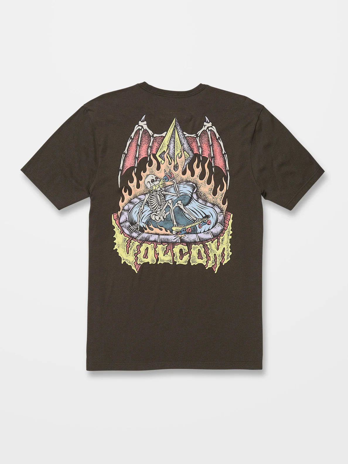 Camiseta Volcom Hessian ss Washed Black | Best selling products | No Koongo | surfdevils.com