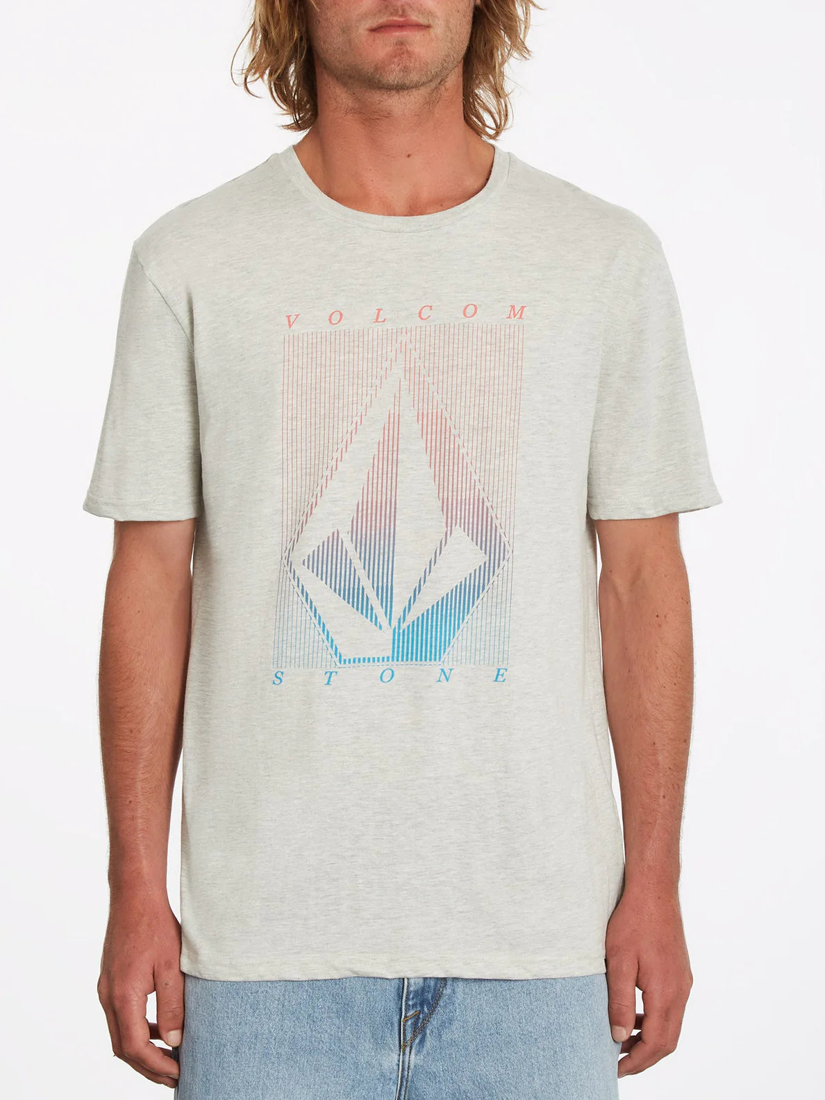 Volcom Spectral Heather T-Shirt - Hetaher Gray